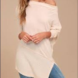 Free People long sleeve thermal top